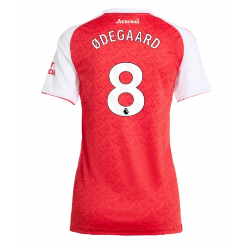 Billige Fotballdrakt Arsenal Martin Odegaard #8 Replika Hjemmedrakt Dame 2025-26 Kortermet Billige Fotballdrakt Arsenal Martin Odegaard #8 Replika Hjemmedrakt Dame 2025-26 Kortermet